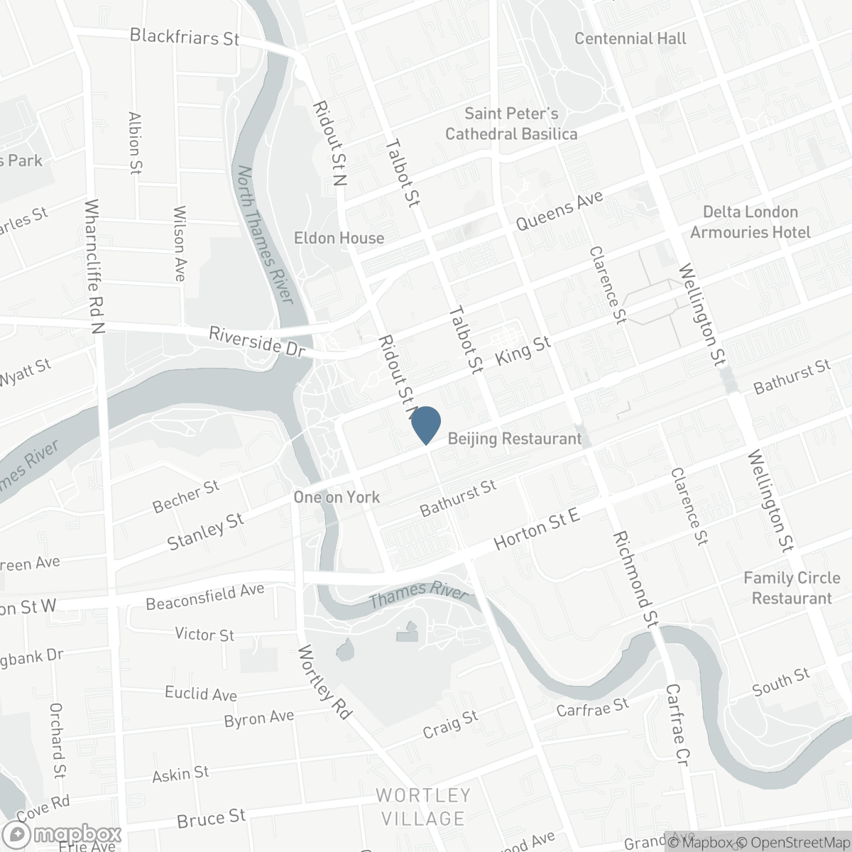 1005 - 330 RIDOUT STREET N, London, Ontario N6A 0A7